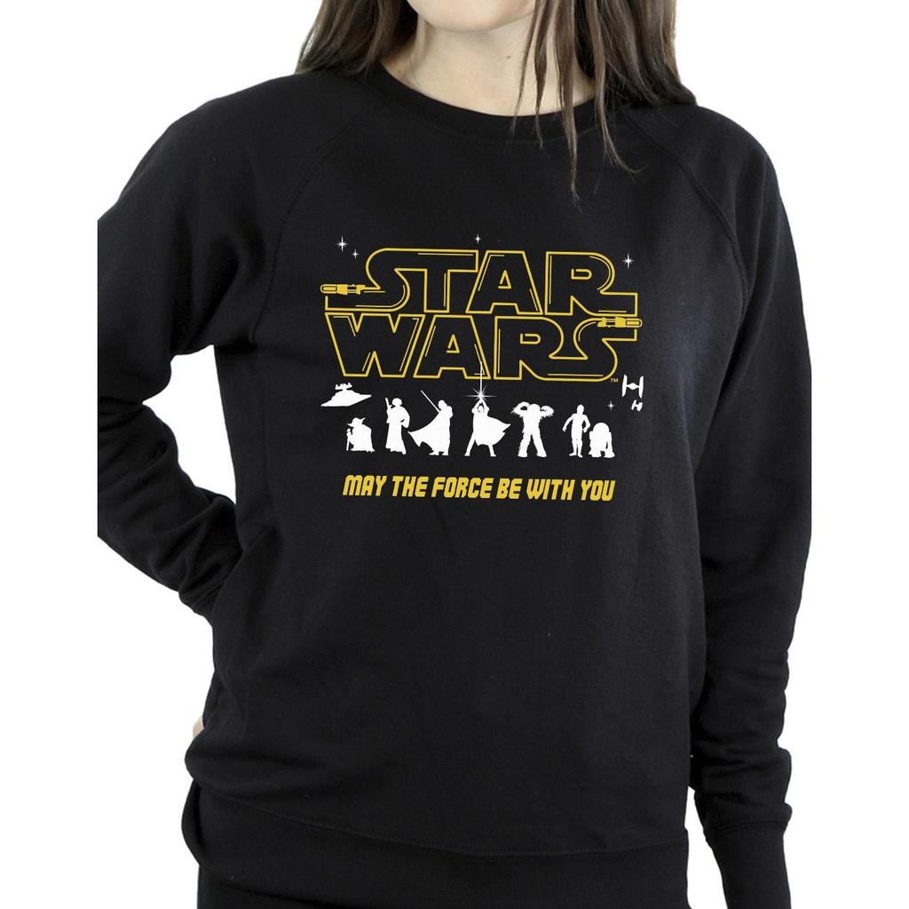 Star Wars Womens/Ladies Silhouettes Force Sweatshirt