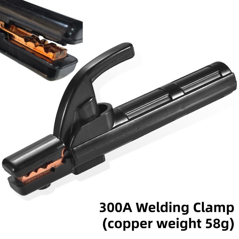 1Pcs Copper Heavy Jaw Holding Plier With Soft Handle 300 Amp Welding Electrode Holder For Arc Mma Welder