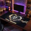 Leeds United Custom Large Mouse Pad, Personalized Name Text Print, Football Logo Non‑Slip Desk Mat Gaming Gift