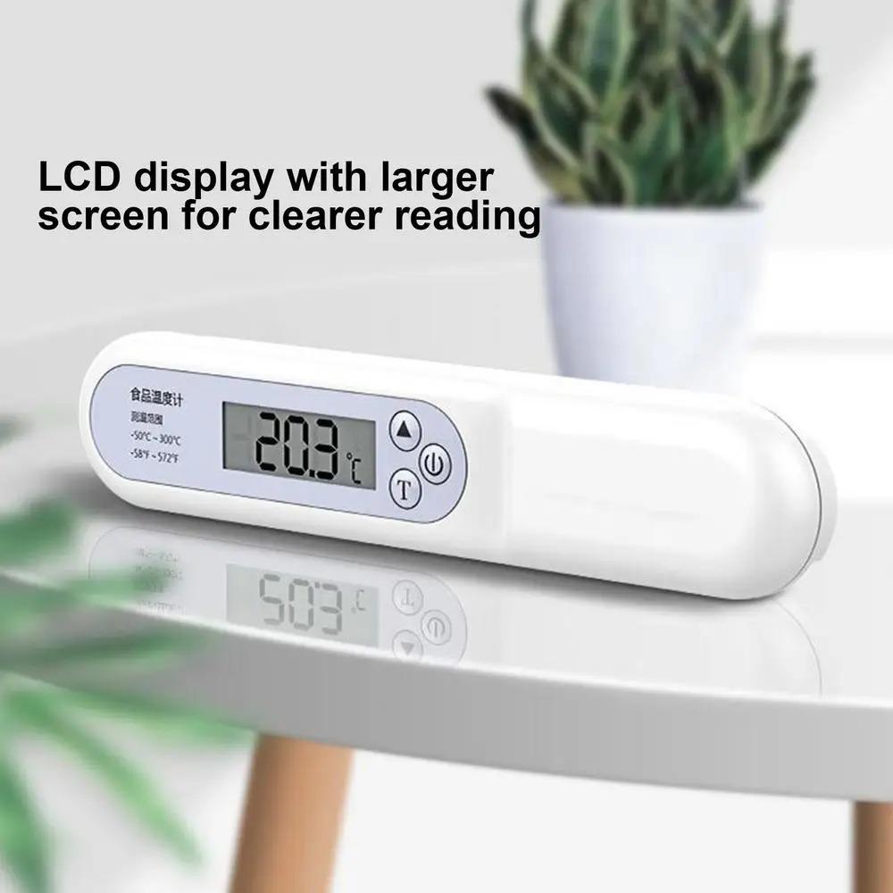 Foldable Digital  Food Thermometer High Accuracy Barbecue Thermometer  Baking