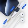 USB Type C To 3.5mm Jack Headphone and Charger For Samsung Galaxy S25 S24 S23 Ultra Fast Charging Splitter With Aux Audio Jack 3