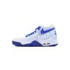 Flight Legacy Coverage Moisture Wicking Mid Top Vintage Basketball Shoes Men's White Blue BQ4212-103(Team196-)