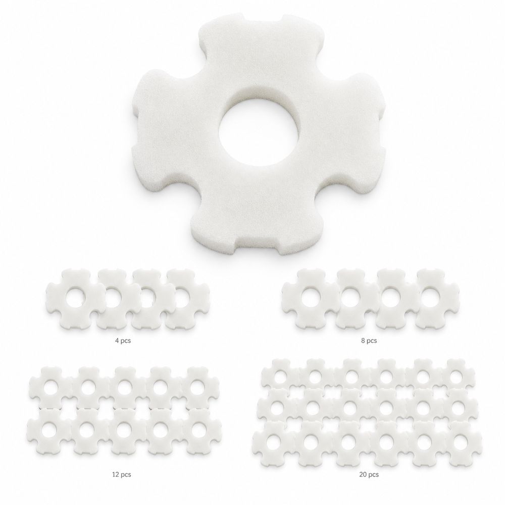 4/8/12/20pcs Replacement Part Pool Cleaner Sponge for WINNY HJ1102P Cordless Robotic Cleaner