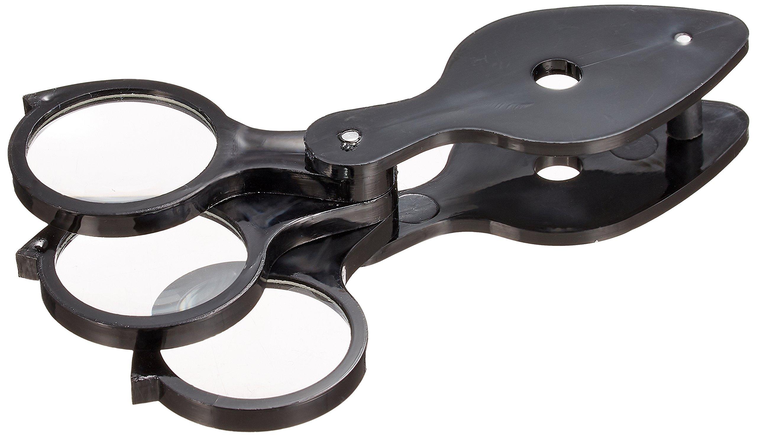 

Shinwa Loupe D Набір із 3 предметів із великим збільшенням типу 3,5x чорний