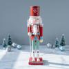 Christmas Nutcrackers Figures,Handmade Wooden Soldier Christmas Decorations Traditional Nutcrackers Decorations Gift