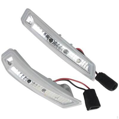 2 opakowania lusterka LED z lampą lewą i prawą plastikową wymienną do pojazdów 08-18 68052078AA 68052079AA