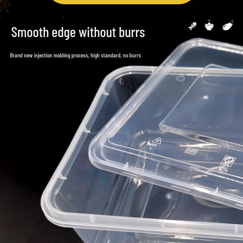 Tongyuan Disposable 4-Compartment Meal Prep Containers