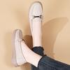 Women Moccasins Leather Shoes Driving Comfort Flats Casual Nurse Soft Minimalist Summer Breathable Shoes for Woman