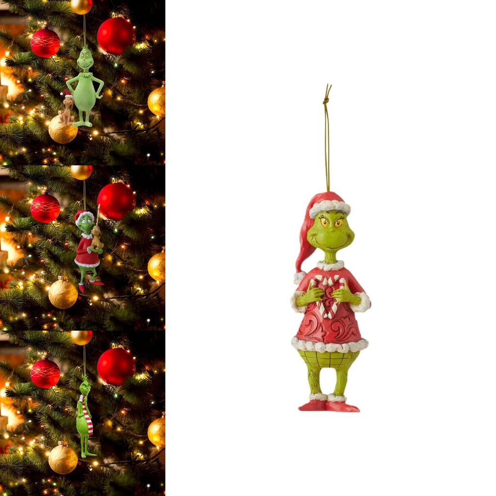 Wunderschöner Der Grinch Weihnachtsbaum Anhänger Ornament Für Party Heimdeko