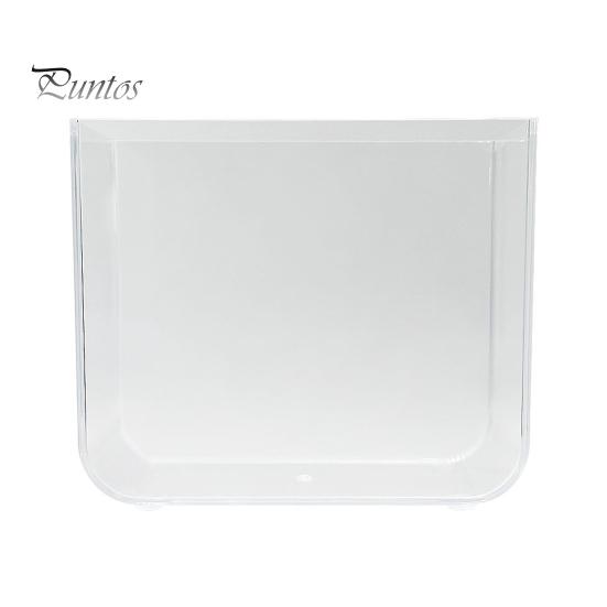 

Аквариум Betta Fish Tank, нескользящая основа, обзор на 360 градусов, прозрачный аквариум с высокой светопроницаемостью для кабинета, рабочего стола, офиса, домашнего декора S