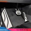 Edelstahl-Autopedale, Gaspedal, Bremspedalabdeckung für BMW X1 F48 X2 F39 1 2 Serie F40 F45 F46