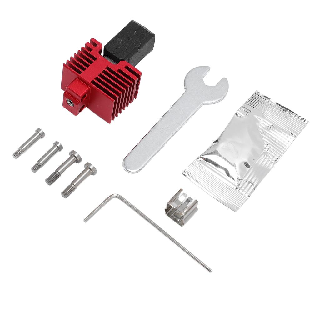 0.4mm Integrated Hardened Steel Nozzle Hotend Kit 500mms M6 TZ4.0 Hot End Kit for Bambu P1S P1P X1