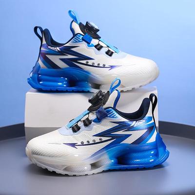 2025 Autumn/Winter Boys' Non-Slip Leather Sneakers – Waterproof Casual Shoes for Primary & Middle School Students