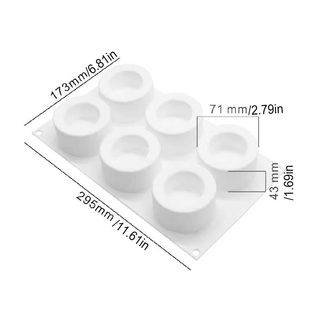 Easy To Clean And Store Silicone Cake Mold – Convenient Baking Tool Candle Hand-made Baking Cake Mould Tools Durable