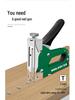 Manual Steel Nail & Staple Gun for Wire Slotting & Woodworking