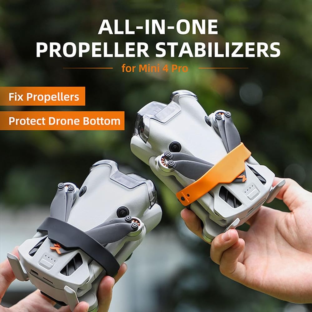DJI Mini 4 Pro Propeller Guard Holder Strap Protector Stabilizer Propeller Fixing Device DJI Mini 4 Pro Drone Blade Protector Accessory