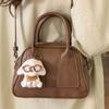 Nischen-Hochwertiger Messenger Bag Herbst Wildleder Koreanische Version Einzelne Schulter Unterarm Bowlingtasche