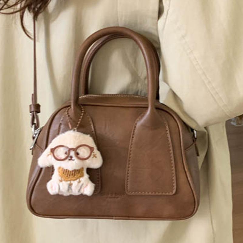 Nischen-Hochwertiger Messenger Bag Herbst Wildleder Koreanische Version Einzelne Schulter Unterarm Bowlingtasche