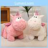 Cute Unicorn Winged Doll Rainbow Pony Pillow With Embroidery For Kids Lovers And