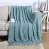 Nordic Tassel Sofa Throw Blanket - Air Conditioning Nap & Hotel Bed Runner, Summer Bed Flag, Bed End Blanket