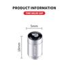 Golf MK6 MK7 MK8 2026 Hot For Volkswagen VW Car 3D Metal Logo Wheel Stem Air Valve Caps Tire Dust Cover For Volkswagen VW GTI R