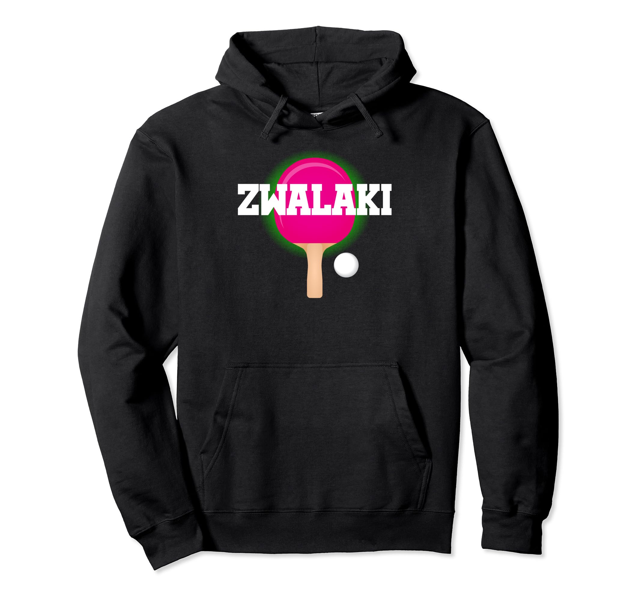 

Zwalaki Name Girls Table Tennis Ping Pong Game Racket Sports Hoodie чёрный