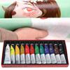 12 Color Acrylic Paint Set Hand Painted Wall Painting Pigment Paint Tube Art Drawing Supplies