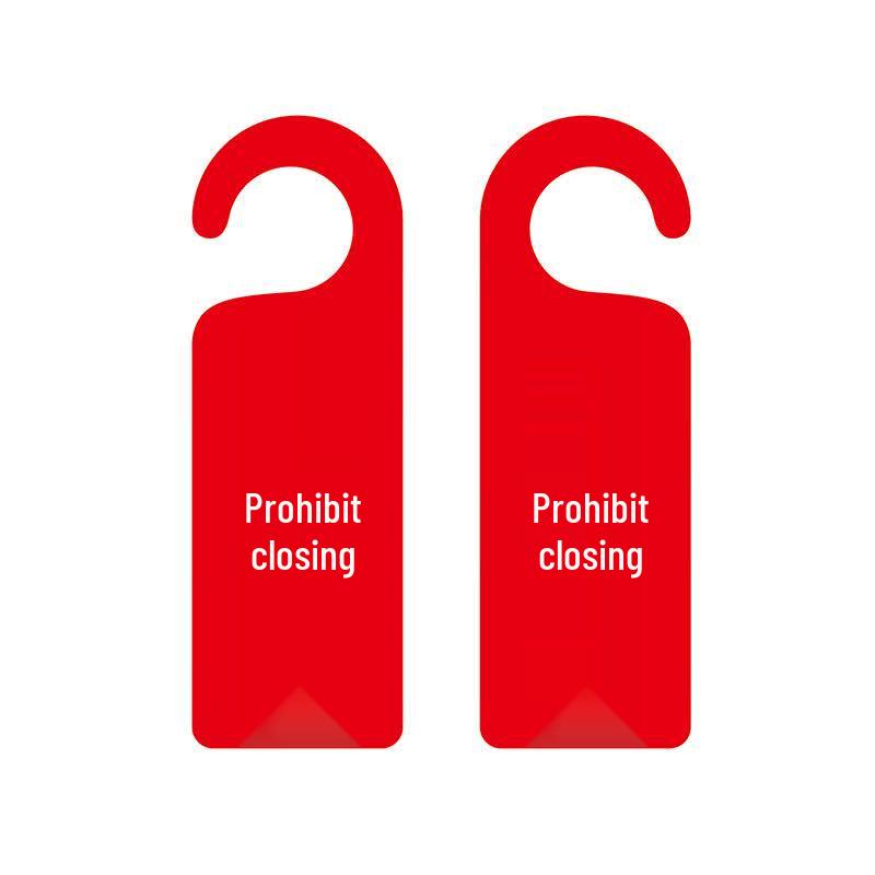 AnYi Lockout Tagout Safety Warning Sign 8x24cm