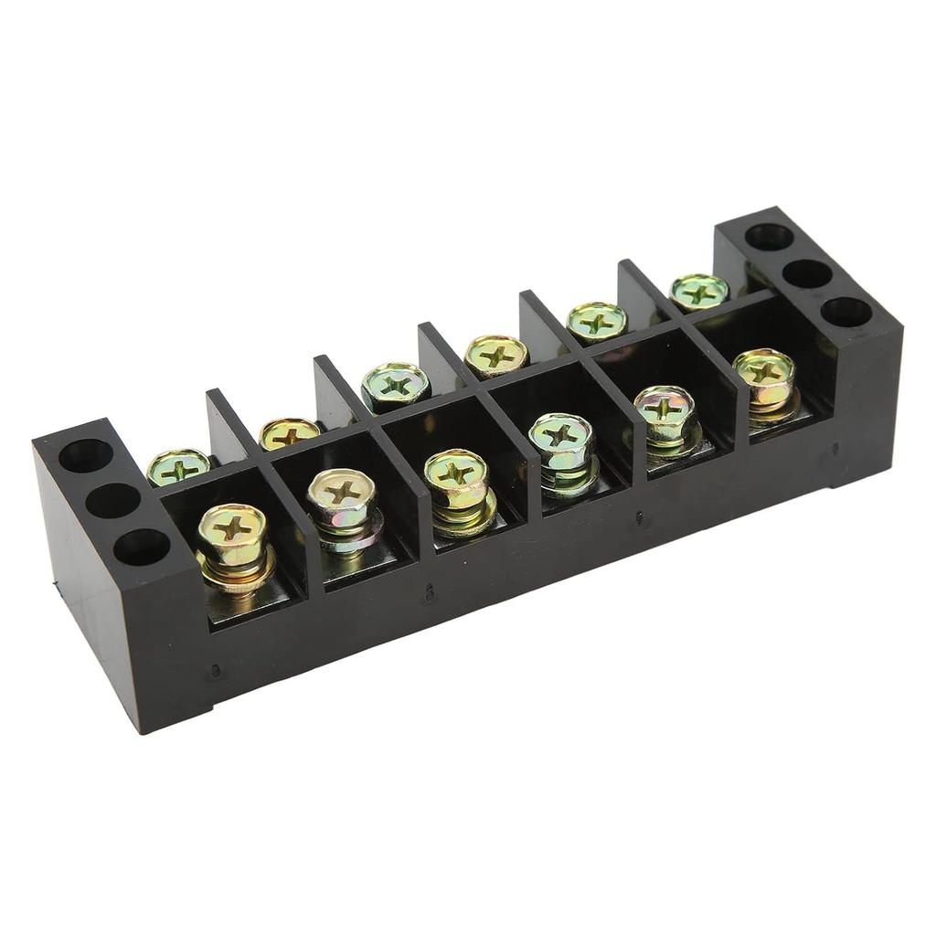 Terminal Strip Block 600V 60A High Voltage Electrical Connector Industrial Grade Wiring for Safe and Reliable Connections Heavy Duty High Current