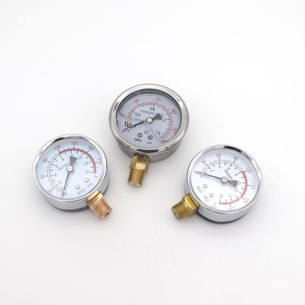 Air Compressor Gauge Set: 1 To 2 Axial Air Gauges Y40/Y50/Y60