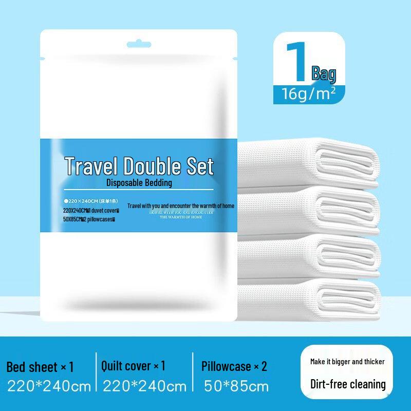 Disposable Travel Bedding Set