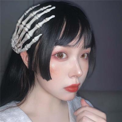 Bone Cosplay Accessories Halloween Hairpin Korean Style Barrette Hair Accessories Women Hair Clip