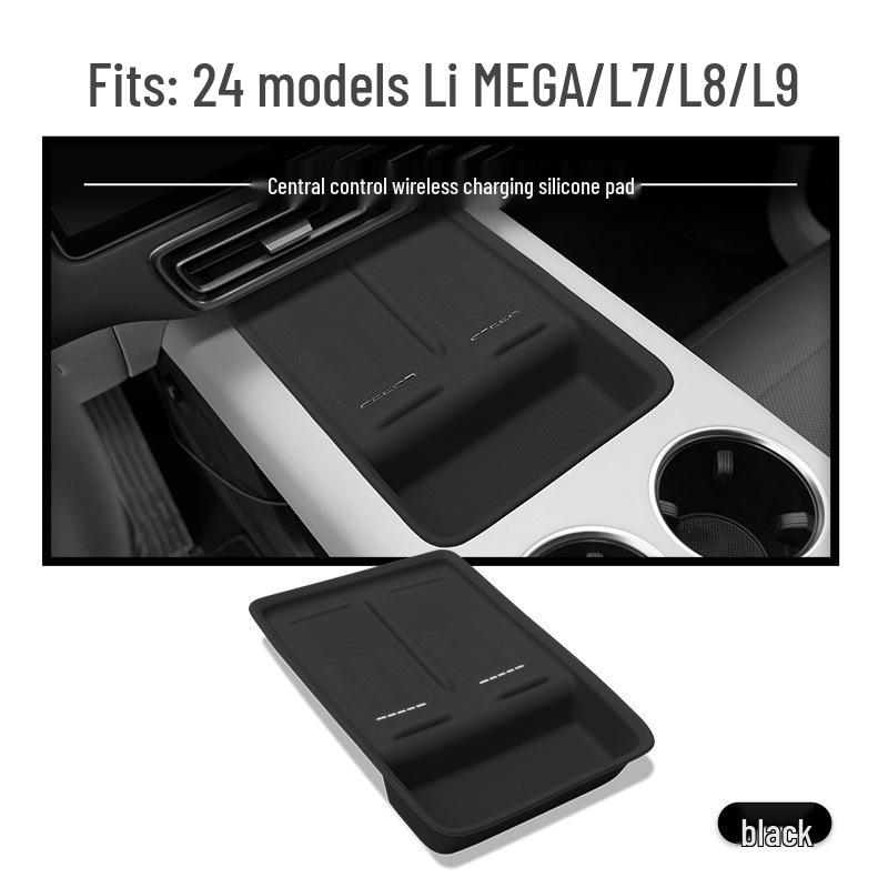 Ideal MEGA Center Console Wireless Charging Anti-Slip Silicone Pad for Car Interior Protection