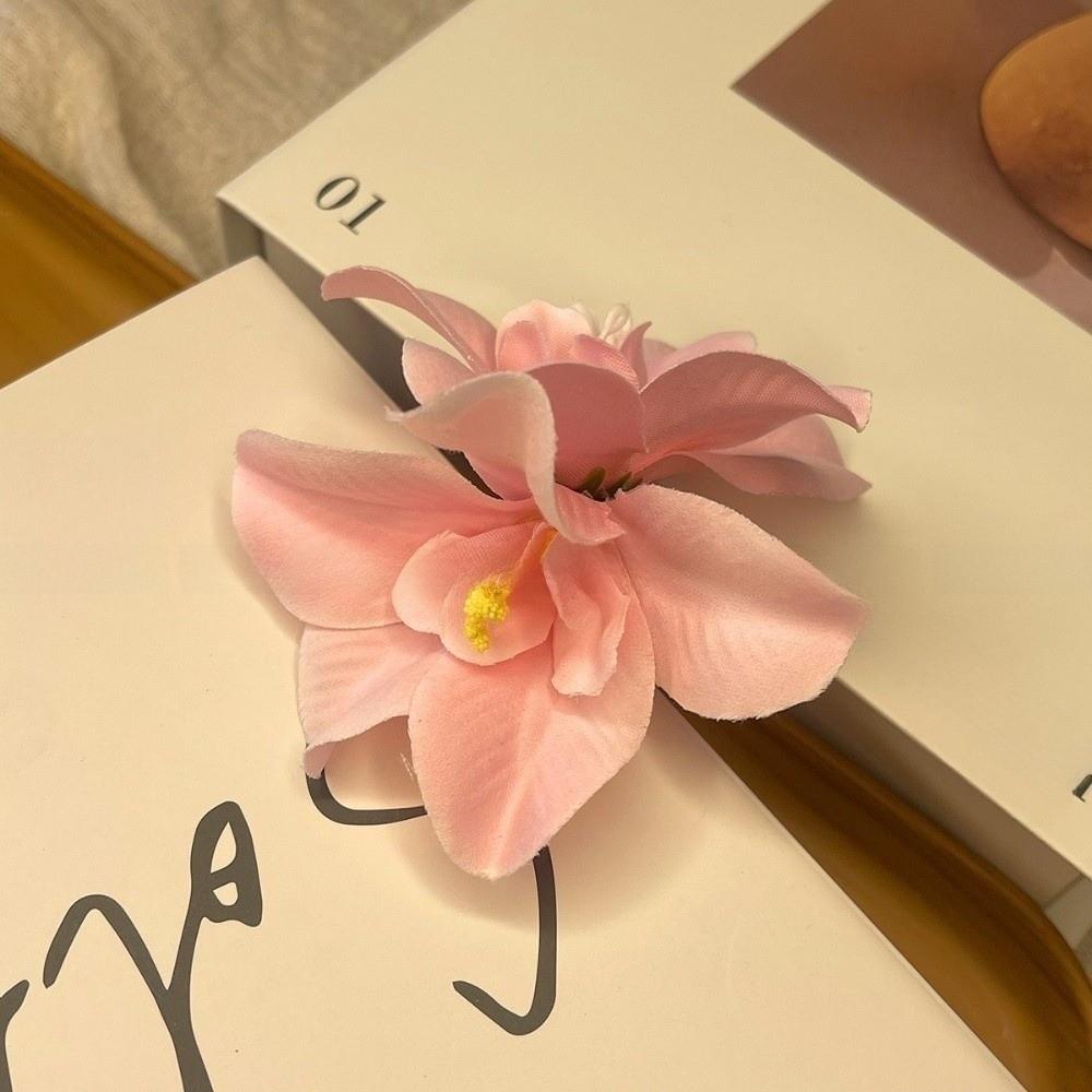 Cloth Orchid Hair Clip Plastic Headwear New Hair Accessories Sweet Accessory