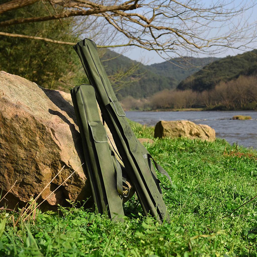 100cm 150cm Foldable Multi Purpose Fishing Bags Fishing Rod Bags Zipped Bags Case Fishing Tackle Bags Storage Bags