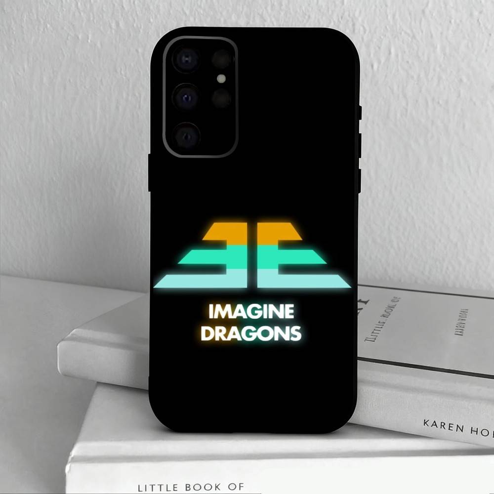 

Anthemic BAND Imagine Dragons Phone Case For Samsung S25,24,23,22,30,21,10,9,Ultra,Plus,Lite,FE,4,5 G Soft Black Case Samsung S20plus5G