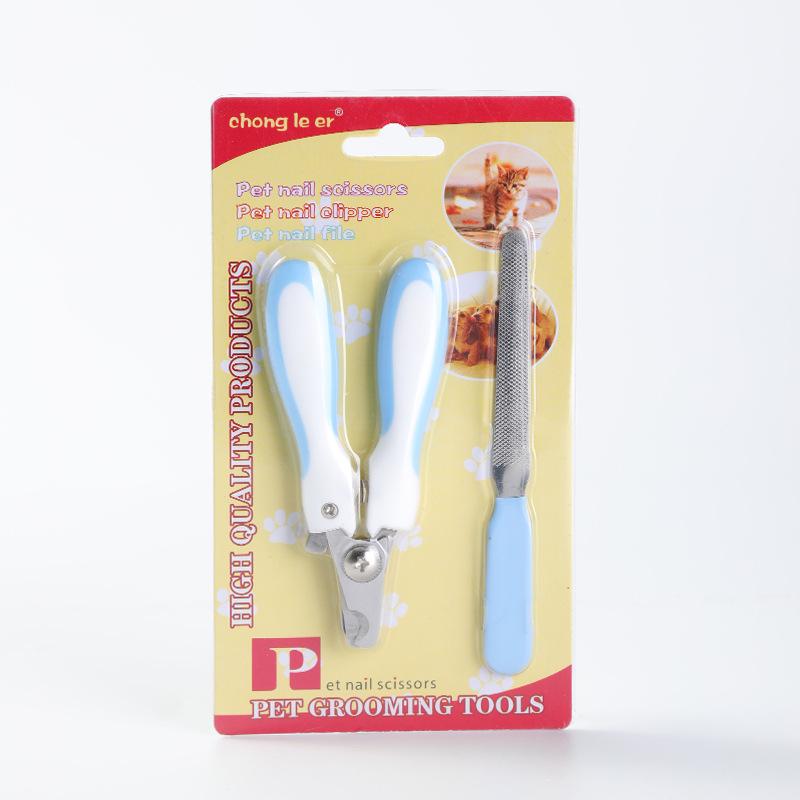 Cat Nail Clippers with Alloy Tips, Rabbit Ears and File for Nail Sharpening, Portable Dog Pet Supplies for Nail Sharpening