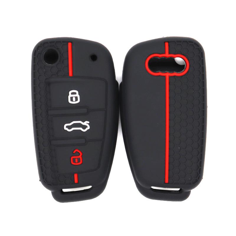 Car Remote Key Case Cover Fob Shell For A3 8P A6 TT Q3 A1 A4 Q7 S3