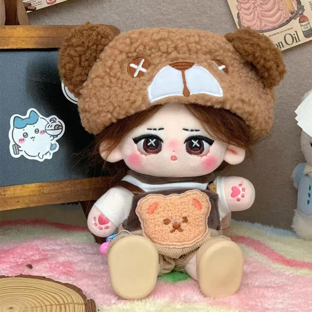 20cm Cute Idol Cotton Star Dolls Fifth Personality Boy Doll Cute Stuffed Baby Plushi Doll Can Change Clothe Fans Collection Gift
