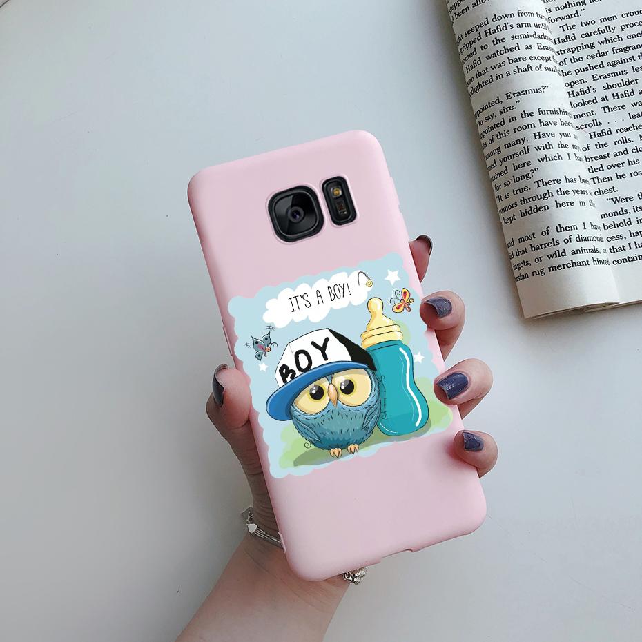 For Samsung Galaxy S6 S7 Edge Case Cute Love Heart Flower Silicone TPU Soft Cases Cover For Samsung S6 S7 S 6 7 Edge Phone Case