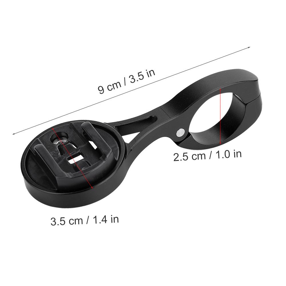 Cycling Bike GPS Computer 22.2mm Handlebar Mount Extension Bracket Holder for IGPS Black