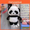 Panda Brown Bear Plush Toy Backpack Animal Bag With Adjustable Shoulder Straps
