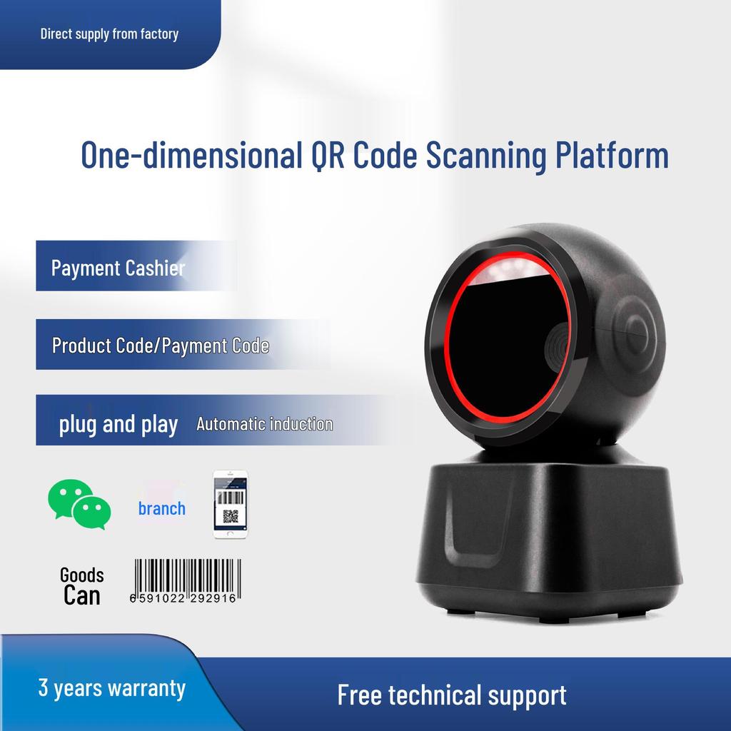 QR Code & Product Barcode Scanning Platform for Supermarkets and Cashier Payments