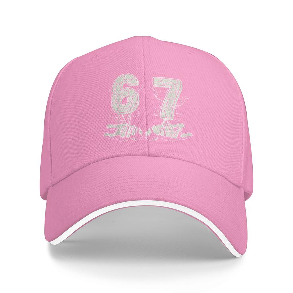 Funny Six Seven 6 7 Meme Youth Funny 67 Hands Meme 6 7 Baseball Cap Streetwear Hip Hop Hats Summer Men Outdoor Baseball Caps