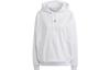 Embossed Monogram Fleece Hoodie Sweatshirt Women's White IM2587