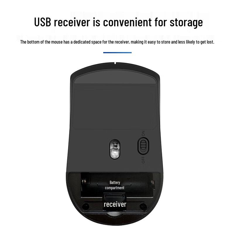 Lenovo M211 2.4G Wireless Business Mouse