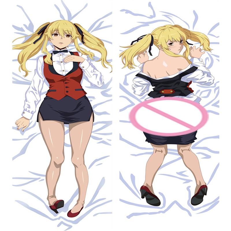 

60x180 см Kakegurui компульсивный игрок наволочка Dakimakura аниме Meari Saotome наволочка для спальни обнимающая наволочка для всего тела