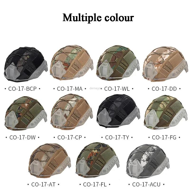 Tactical Helmet Cover for Fast MH PJ BJ Helmet Airsoft Paintball Helmet CoverSpeed Sensors 6