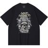 230 Gsm 100% Cotton Heavy Metal T-Shirt  Rock Band Popular Music Print Unisex Heavy Cotton T Shirt