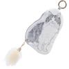 Cat Cat Small Makeup Christmas [Cat All] Die-Cut Pouch, Goods, Gift, Items, Pouch, (Gray), Birthday,
